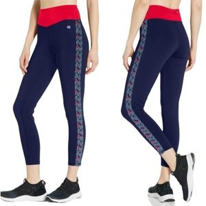 Champion Sport Tight Womens Size Medium Navy Blue High Rise Legging